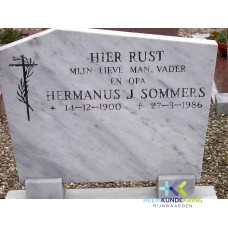 Grafstenen kerkhof Herwen Coll. HKR (10) H.J.Sommers